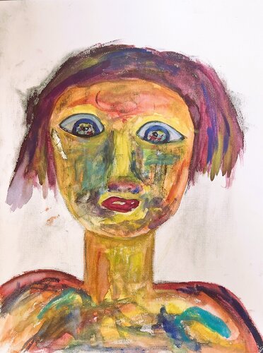 Jouer dans la boue de Muriel Deumié, Obra en papel a la venta en Singulart