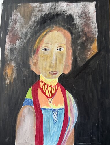 L’époque et moi par Muriel Deumié, Œuvre sur papier en vente sur Singulart