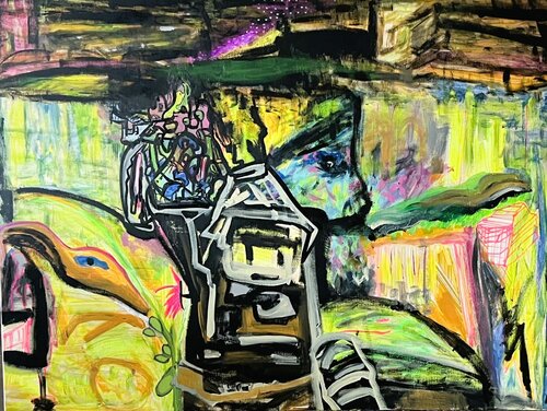 Résister di Muriel Deumié, Pittura in vendita su Singulart