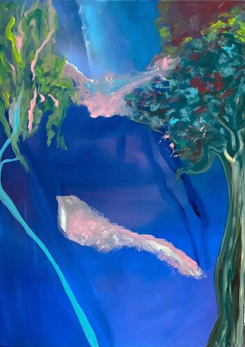 perdre ses ailes by Muriel Deumié, Painting for Sale on Singulart
