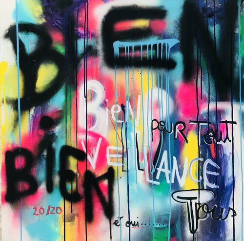 BIENVEILLANCE di Muriel Deumié, Pittura in vendita su Singulart