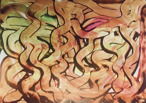 RACINE di Muriel Deumié, Pittura in vendita su Singulart