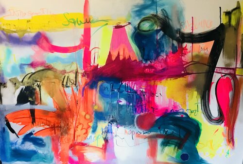 Contempor'in di Muriel Deumié, Pittura in vendita su Singulart