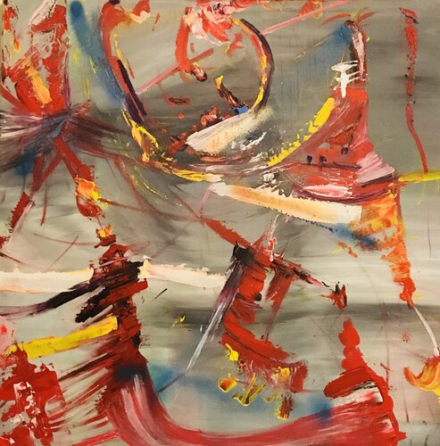 samourai par Muriel Deumié, Peinture en vente sur Singulart