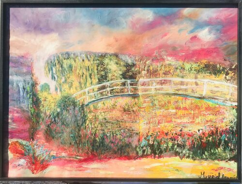 Monet et Deumié par Muriel Deumié, Œuvre sur papier en vente sur Singulart