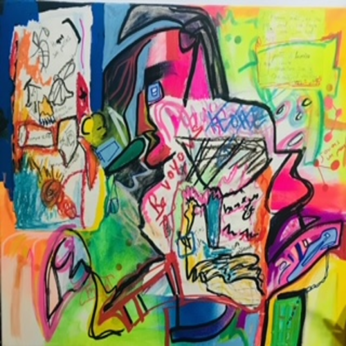 Comme un enfant di Muriel Deumié, Pittura in vendita su Singulart