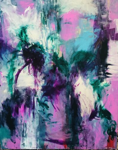 élégance par Muriel Deumié, Peinture en vente sur Singulart