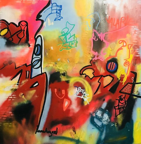 intercession van Muriel Deumié, Schilderij te koop op Singulart