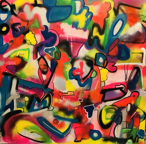 SPLENDIDE par Muriel Deumié, Peinture en vente sur Singulart