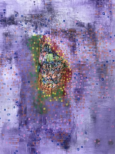 l'égo par Muriel Deumié, Peinture en vente sur Singulart
