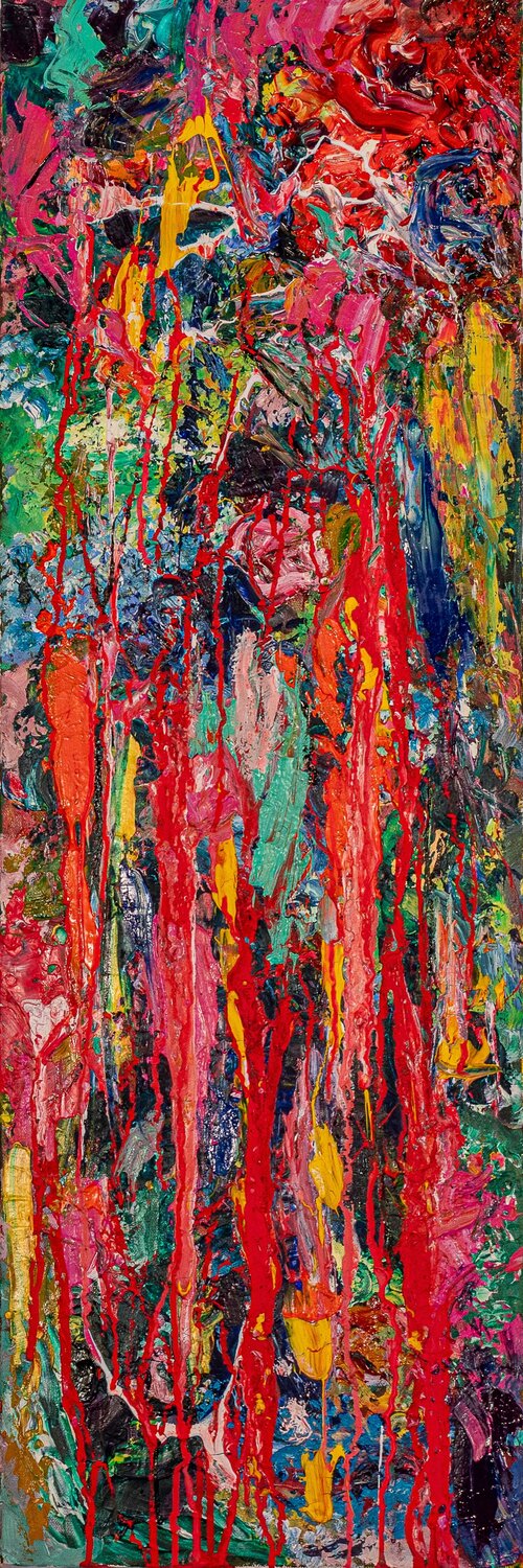 Huile Enflammée sur Toile Muriel Deumié
