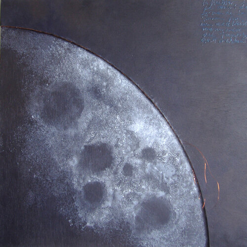 "Quart creixent" de Anna Valls, Pintura a la venta en Singulart