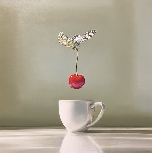 happyness in flight di massimo villa, Pittura in vendita su Singulart