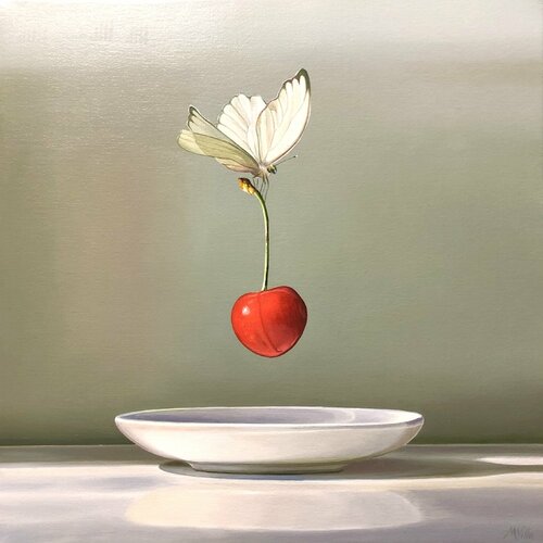 happyness in flight #3 di massimo villa, Pittura in vendita su Singulart