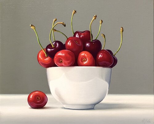 a cup of delight par massimo villa, Peinture en vente sur Singulart