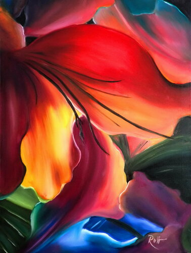 "A LOOK INSIDE by Derek Rutt, Painting for Sale on Singulart