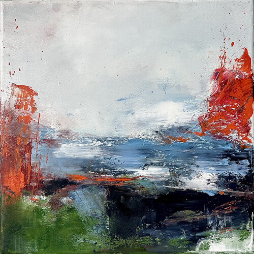 Green Moor II van Sabine Kay, Schilderij te koop op Singulart