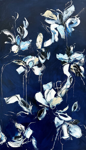 Night Blush van Sabine Kay, Schilderij te koop op Singulart