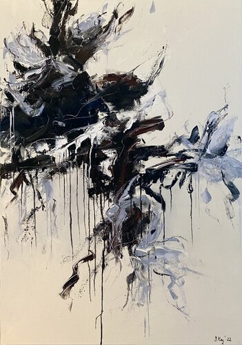Spontaneous by Sabine Kay, 油畫 for Sale on Singulart