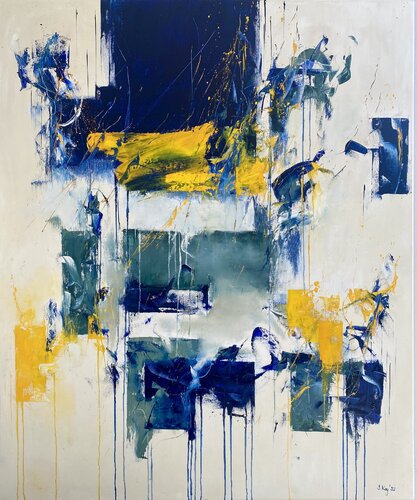 Earth Escape di Sabine Kay, Pittura in vendita su Singulart