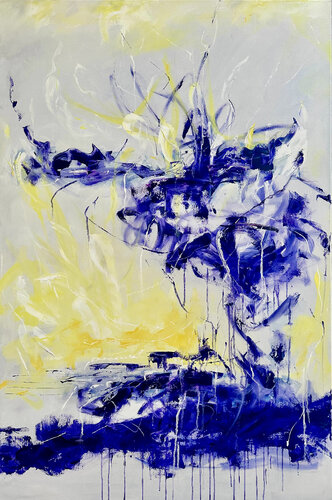 Quiet storm di Sabine Kay, Pittura in vendita su Singulart