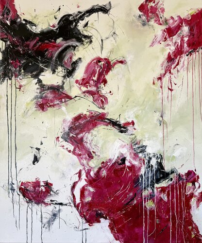 Life in Bloom di Sabine Kay, Pittura in vendita su Singulart