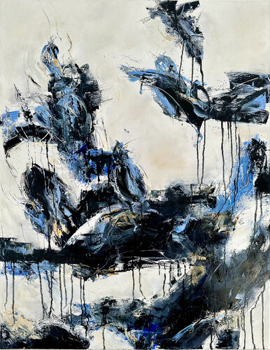 Whales di Sabine Kay, Pittura in vendita su Singulart
