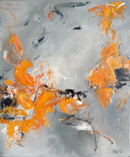 Bonfire di Sabine Kay, Pittura in vendita su Singulart