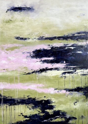 Whispers of Spring par Sabine Kay, Peinture en vente sur Singulart