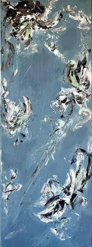 Petals of peace II von Sabine Kay, Malerei kaufen auf Singulart