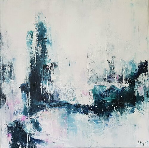 Polar Greens di Sabine Kay, Pittura in vendita su Singulart