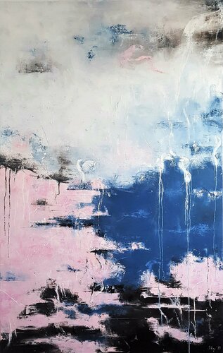 Earth meets the sky van Sabine Kay, Schilderij te koop op Singulart