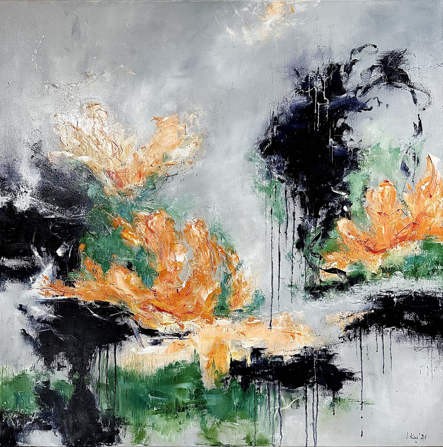 Orange Garden Sabine Kay