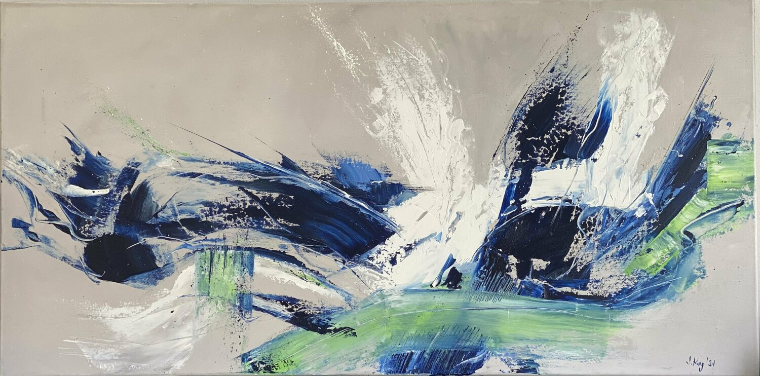 Crashing waves Sabine Kay