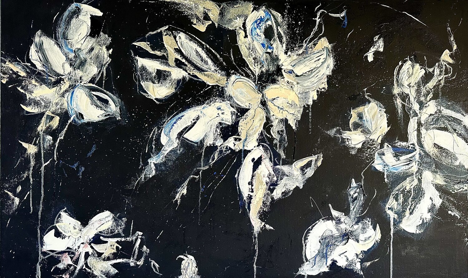 Blossoming through the darkness Sabine Kay