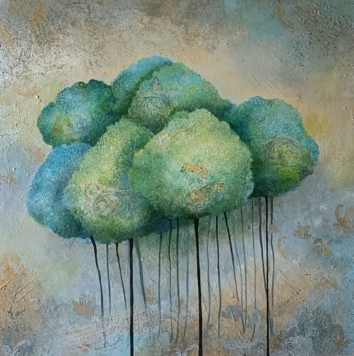Les chemins du rêve par Monica Cattaneo, Peinture en vente sur Singulart