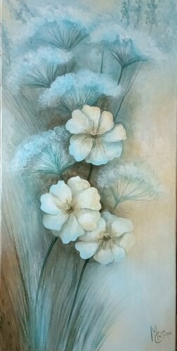 Le bouquet van Monica Cattaneo, Schilderij te koop op Singulart