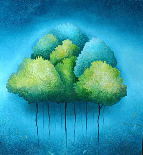 BEAUTÉ DU VIVANT di Monica Cattaneo, Pittura in vendita su Singulart