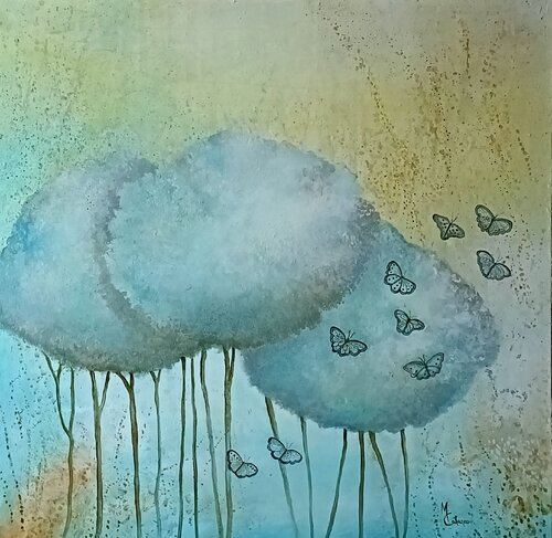 SPRING di Monica Cattaneo, Pittura in vendita su Singulart