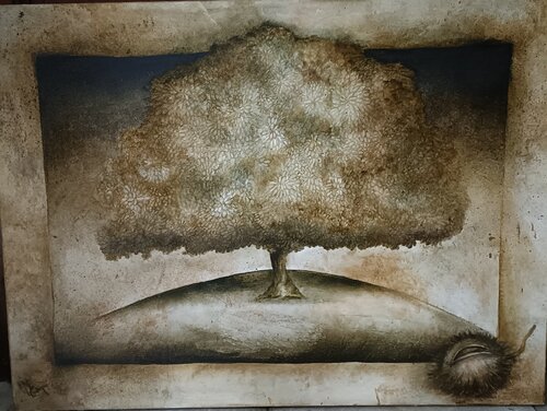 ARBRE DE VIE de Monica Cattaneo, Pintura a la venta en Singulart