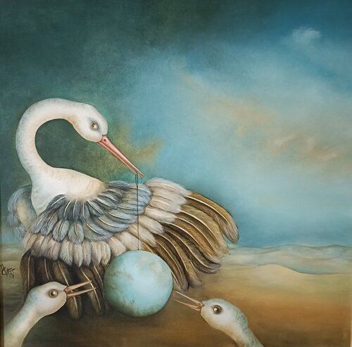 EQUILIBRES di Monica Cattaneo, Pittura in vendita su Singulart
