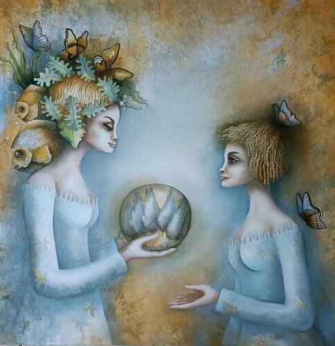 HERITAGE de Monica Cattaneo, Pintura a la venta en Singulart