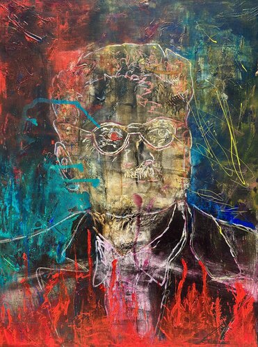 Fuego, su poder de destruir y de renovar von Cecilia Andonaegui, Malerei kaufen auf Singulart