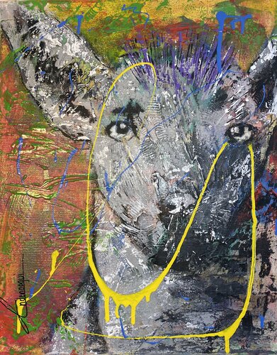Xolo di Cecilia Andonaegui, Pittura in vendita su Singulart