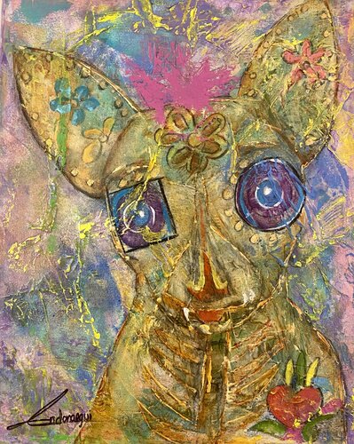 Huitlacoche by Cecilia Andonaegui, Painting for Sale on Singulart