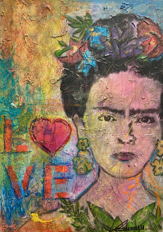 El amor de frida Cecilia Andonaegui