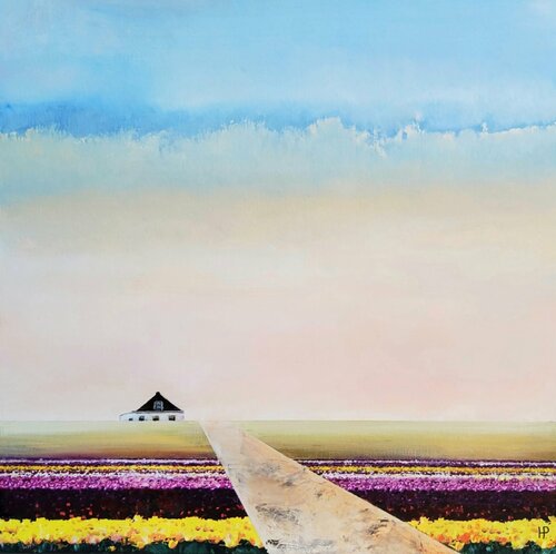 Landscape 1 di Hanneke Pereboom, Pittura in vendita su Singulart
