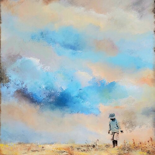 Into the great wide open 3 di Hanneke Pereboom, Pittura in vendita su Singulart