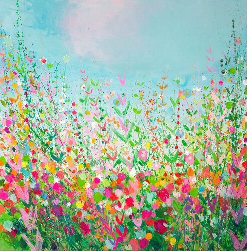 Summer Sketch van Sandy Dooley, Schilderij te koop op Singulart