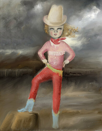 High Hat di Catherine Denvir, Pittura in vendita su Singulart